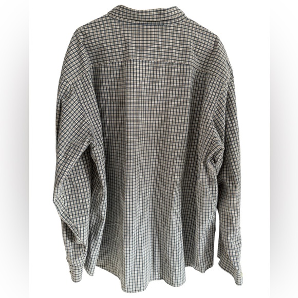 L.L. Bean Plaid 100% Cotton Men’s XXL Button Down Shirt - Picture 2 of 4